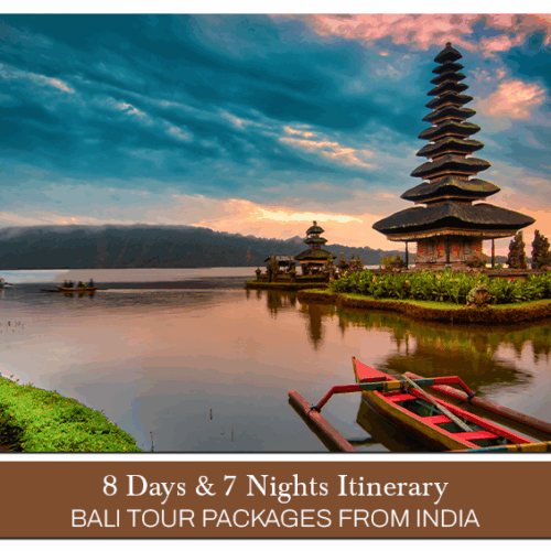 Bali Tour Package from India, Bali Tour Package for 8 Days Blog Banner by Travel Saga Tourism