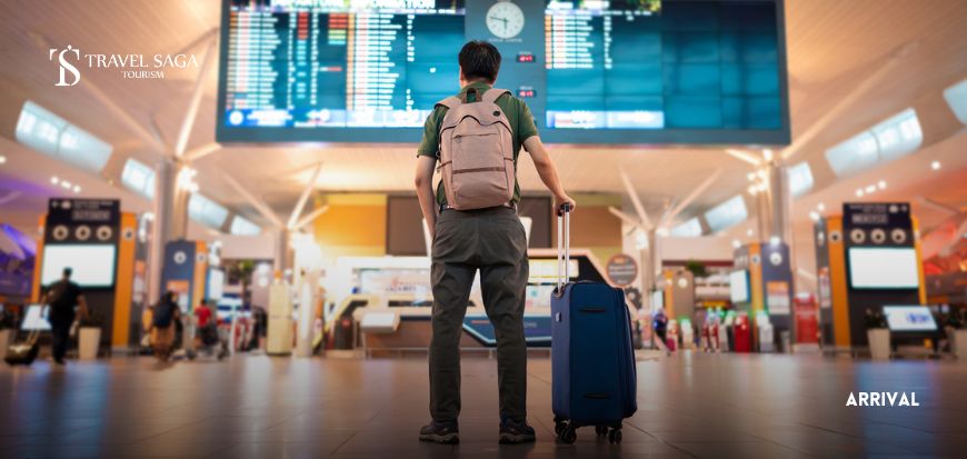 It's Arrival And Check-in Time 