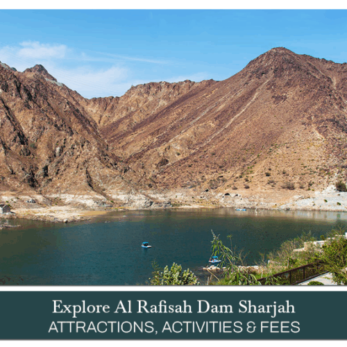 Al Rafisah Dam Sharjah, Visit Al Rafisah Dam Sharjah Blog banner by Travel Saga Tourism