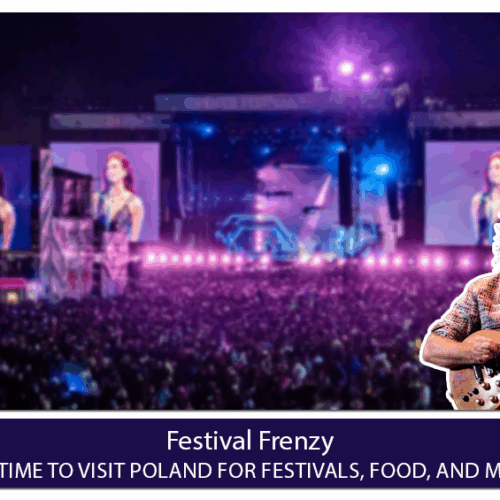 best time to visit Poland for festivals, Poland festival travel guide Blog banner by Travel Saga Tourism