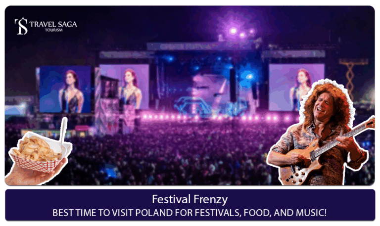 best time to visit Poland for festivals, Poland festival travel guide Blog banner by Travel Saga Tourism