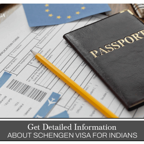 Schengen visa from India,  Apply for Schengen visa India Blog Banner by Travel Saga Tourism