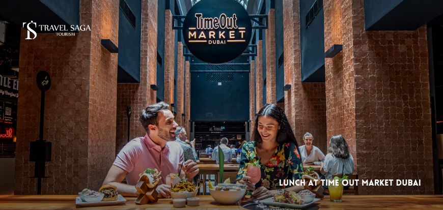 Lunch at Time Out Market Dubai
