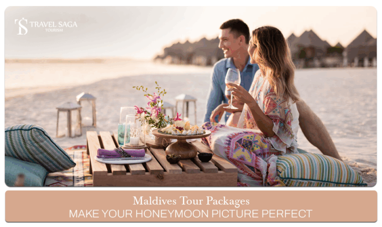 Maldives Tour Packages | Maldives Honeymoon Tour Packages Blog Banner by Travel Saga Tourism