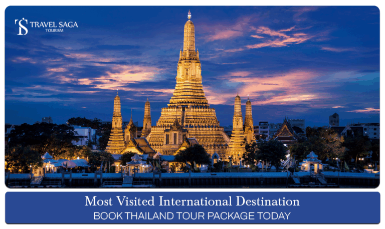 Thailand tour package, Thailand holiday package Blog Banner by Travel Saga Tourism