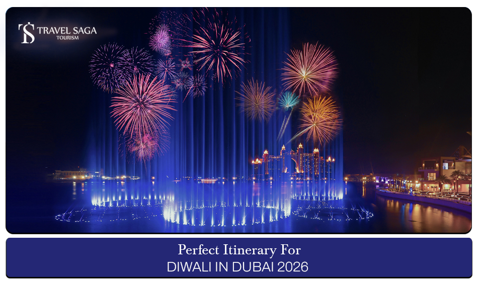 Diwali in Dubai Blog Banner by Travel Saga Tourism