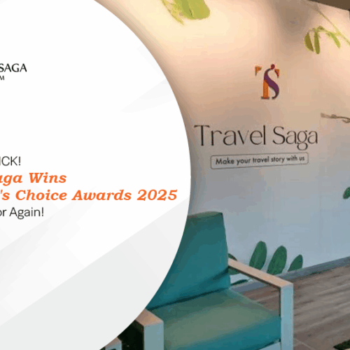 Travel Saga Traveller’s Choice Award, Travel Saga Tripadvisor award Blog Banner by Travel Saga Tourism