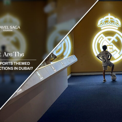 Dubai sports theme park blog banner by Travel Saga Tourism