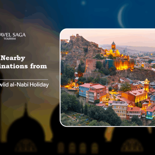 Mawlid al-Nabi holiday, UAE short trips Blog Banner by Travel Saga Tourism