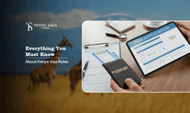 Kenya visa rules, Kenya visa requirements Blog Banner by Travel Saga Tourism