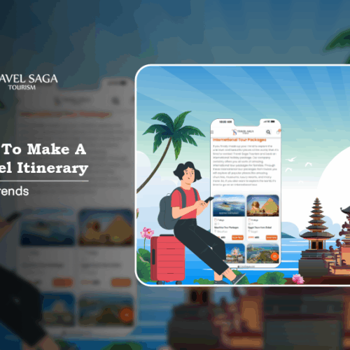 travel trends of 2025 | international tour packages Blog Banner by Travel Saga Tourism