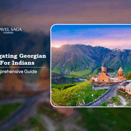 Georgia Visa for Indians | apply for Georgia visa from India Blog Banner By Travel Saga Tourism