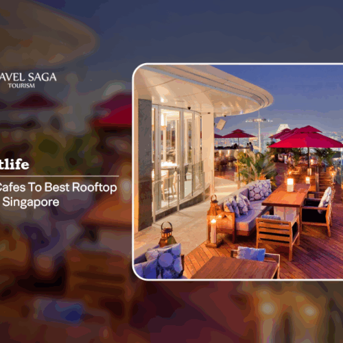 Best rooftop bars in Singapore, Affordable rooftop bars Singapore Blog Banner by Travel Saga Tourism
