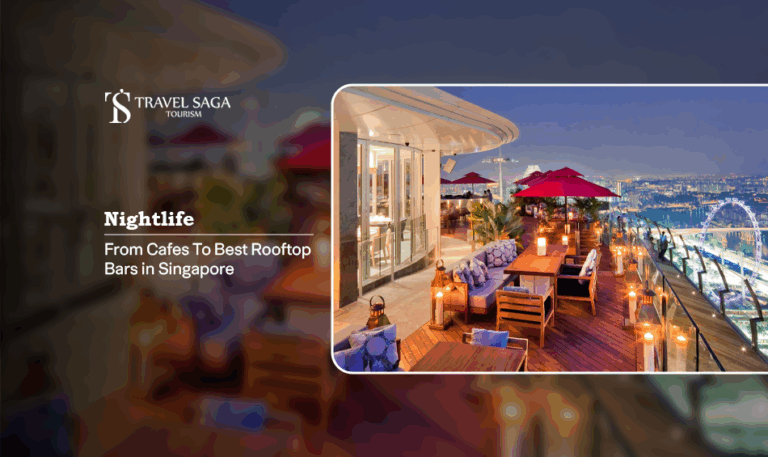 Best rooftop bars in Singapore, Affordable rooftop bars Singapore Blog Banner by Travel Saga Tourism