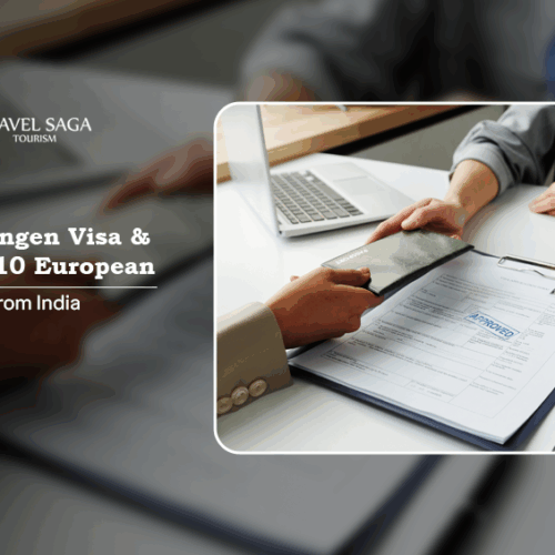 European Trips From India | Schengen visa application Process Blog Banner by Travel Saga Tourism