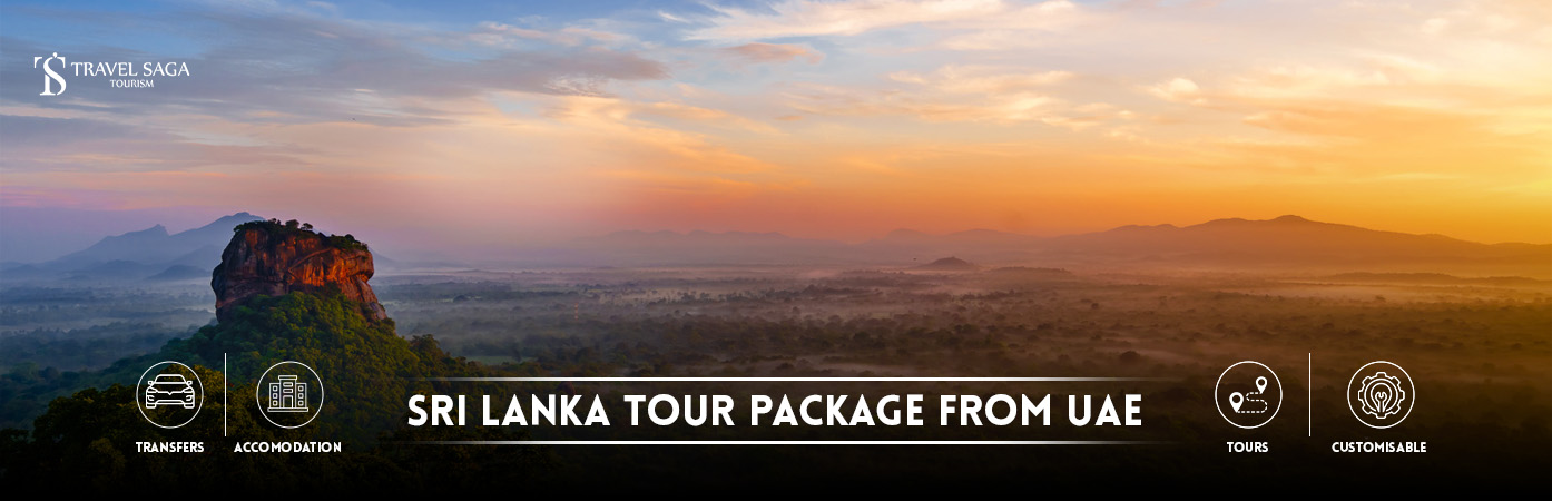 Sri Lanka Tour Package from UAE | Sri Lanka tour package Dubai BT Banner By Travel Saga Tourism