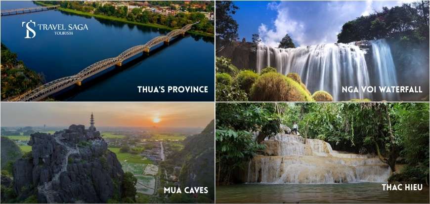 Thua's Province , Nga Voi Waterfall , Mua Caves & Thac Hieu