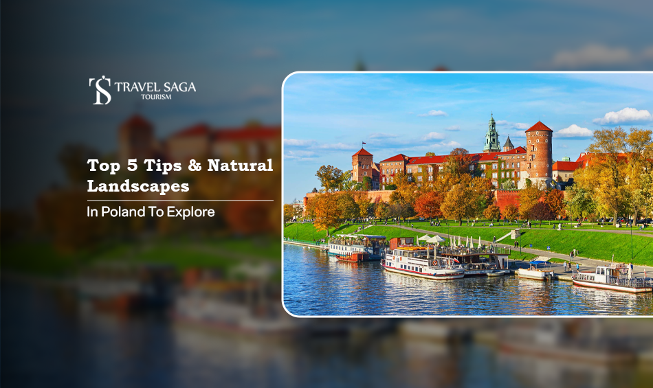 landscapes in Poland, Polish national parks Blog Banner by Travel Saga Tourism
