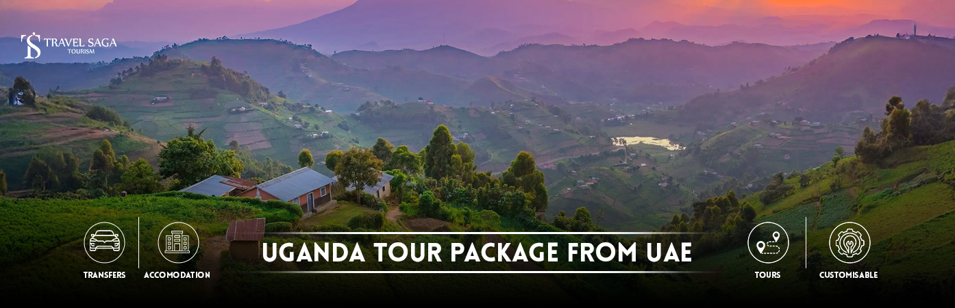 Uganda Tour Package From UAE | Uganda holiday package BT Banner By Travel Saga Tourism