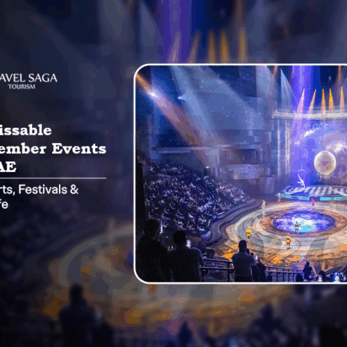 September events in UAE | UAE concerts September Blog banner by Travel Saga Tourism