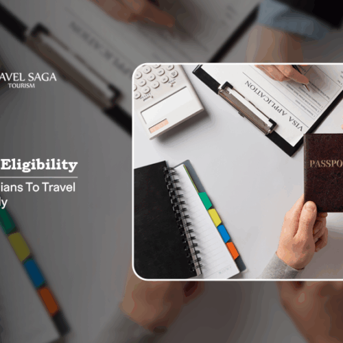 visa eligibility for Indians, countries Indians can travel without visa Blog Banner by Travel Saga Tourism