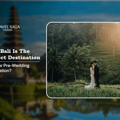 Bali pre-wedding destination | pre-wedding in Bali Blog banner by Travel Saga Tourism