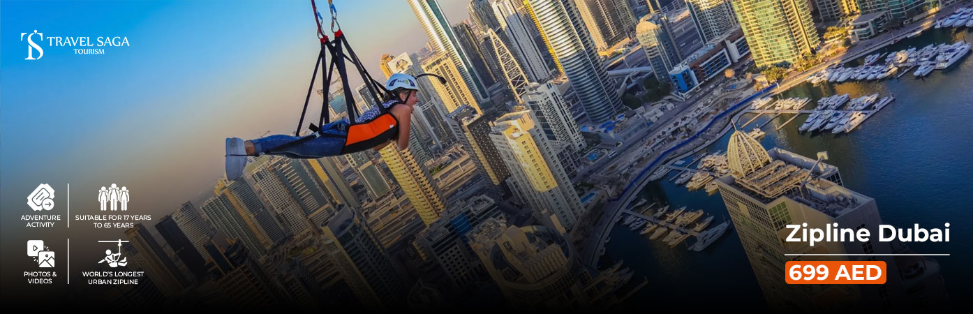 Book Zipline Dubai Tickets thrilling aerial adventure