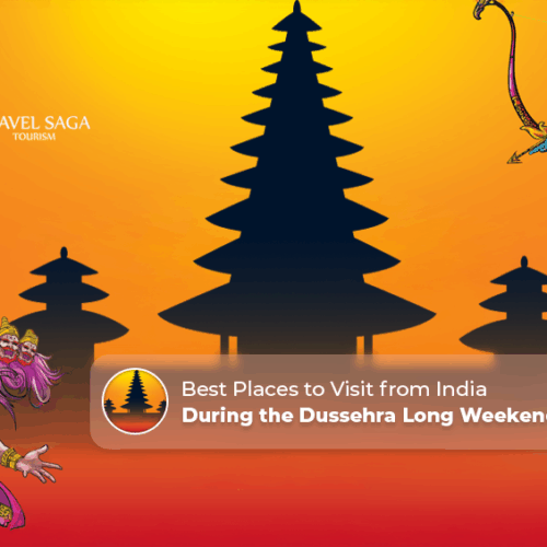 Places to visit from India visa-free destinations from India Blog Banner by Travel Saga Tourism