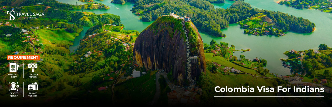 Colombia Visa For Indians BT Thumbnail by Travel Saga Tourism