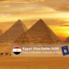 Egypt visa requirements | Egypt tourist visa fees Blog Banner by Travel Saga Tourism