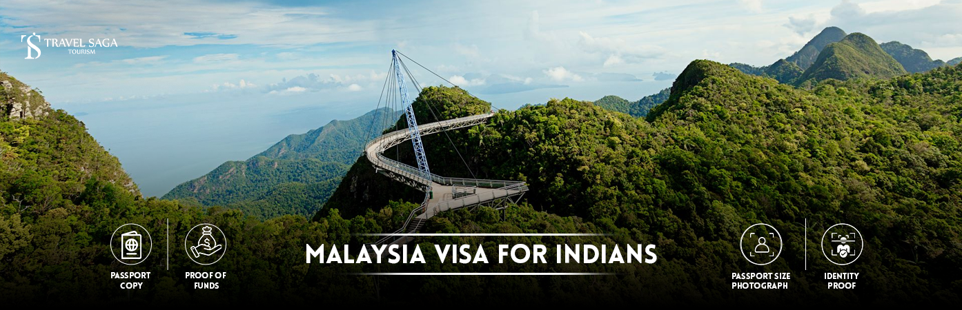 Malaysia Visa for Indians | Malaysia Visa Requirements for Indians BT Banner by Travel Saga Tourism
