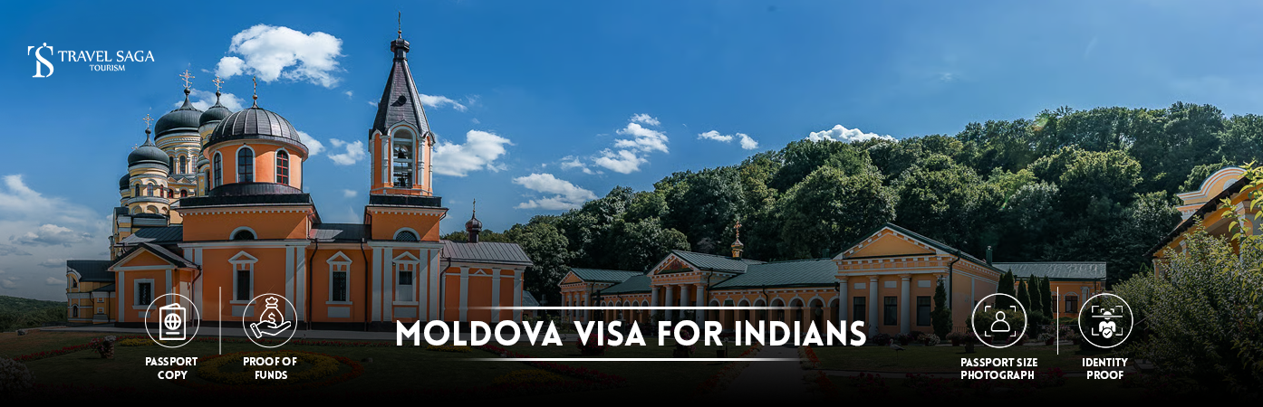 Moldova Visa from India | Moldova Visa for Indian Citizens BT Banner by Travel Saga Tourism
