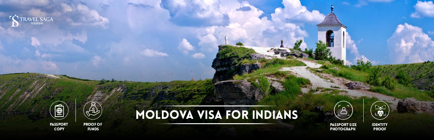 Moldova Visa for Indians | Moldova Visa for Indian Citizens BT Banner by Travel Saga Tourism
