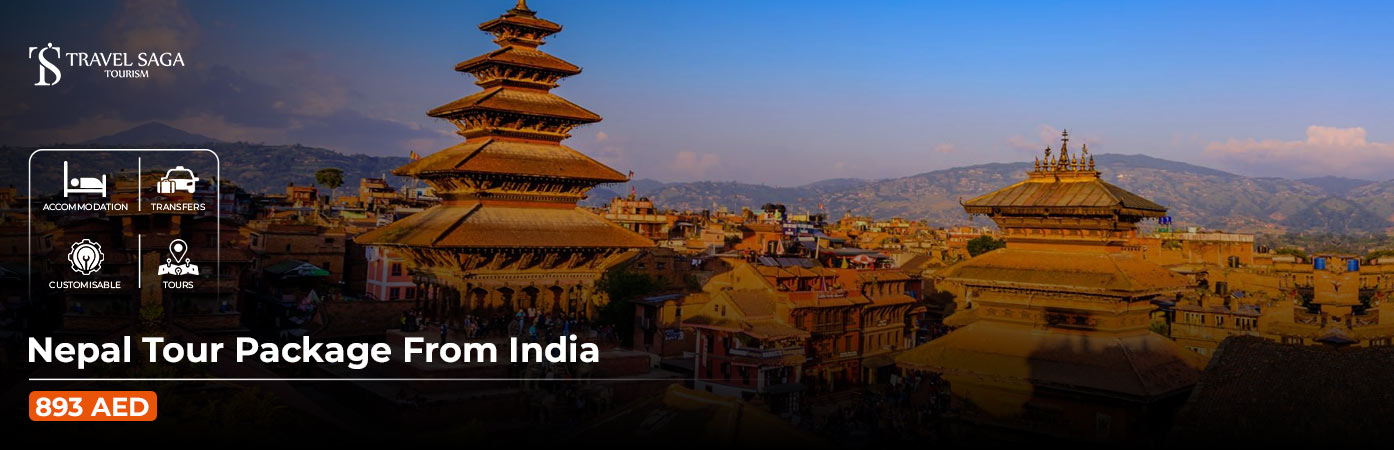 Nepal Tour Package From India BT Banner By Travel Saga Tourism