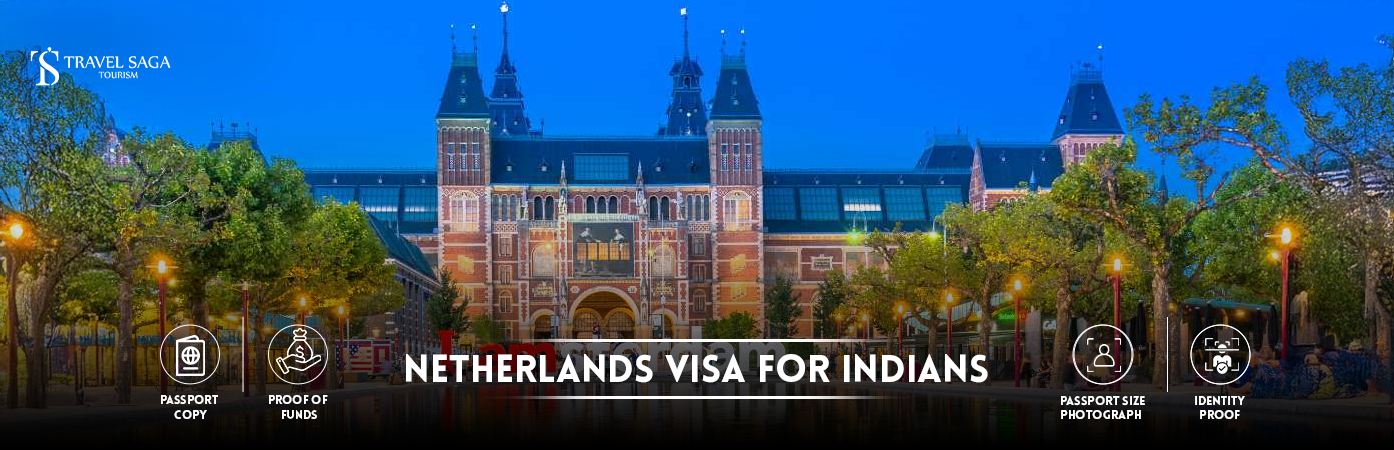 Netherlands Visa from India | netherlands tourist visa from india BT Banner by Travel Saga Tourism