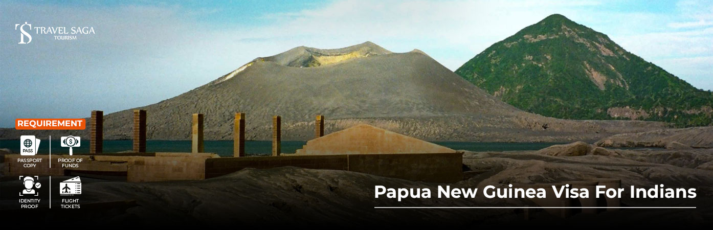Papua New Guinea Visa For Indians BT Banner by Travel Saga Tourism