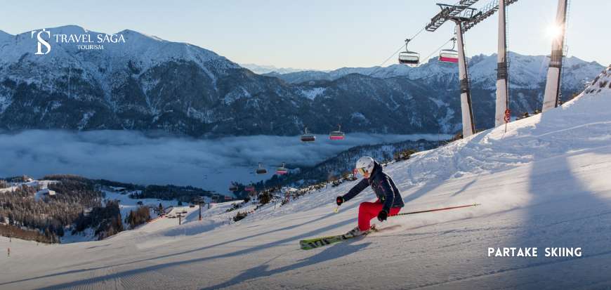 Partake  Skiing
