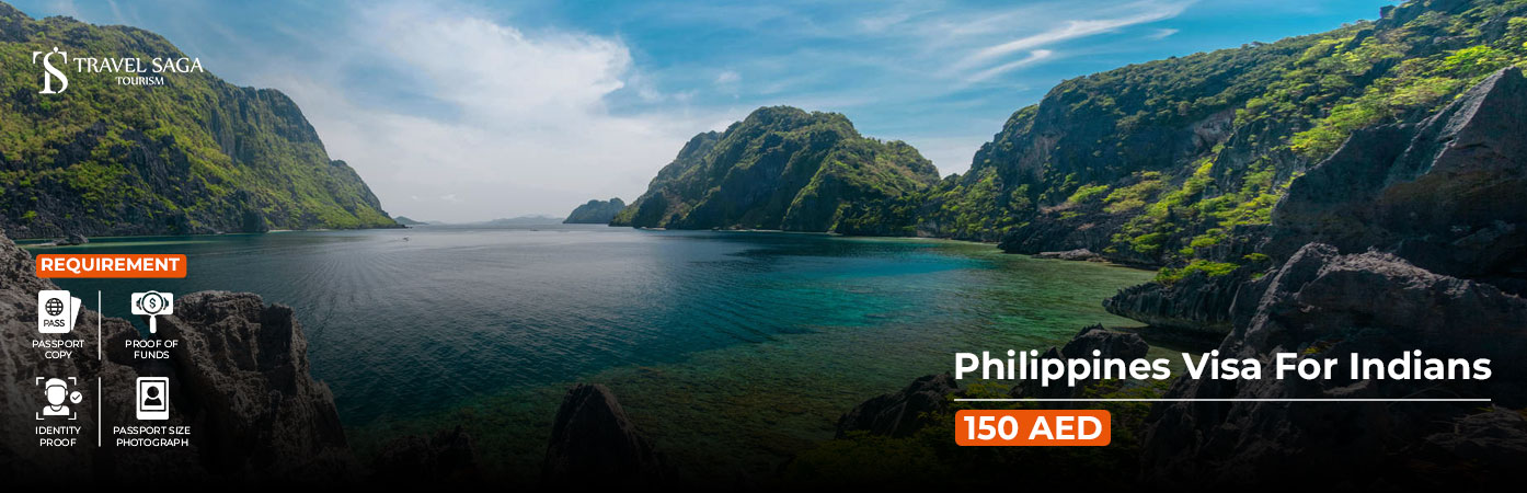 Philippines Visa for Indians BT Banner by Travel Saga Tourism