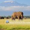 Kenya itinerary and visa guide, apply for Kenya visa Blog Banner by Travel Saga Tourism