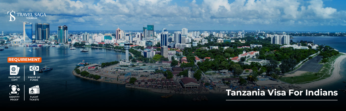 Tanzania Visa For Indians BT Banner by Travel Saga Tourism