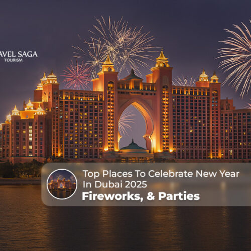 Dubai New Year Party | Dubai NYE celebrations Blog Banner by Travel Saga Tourism