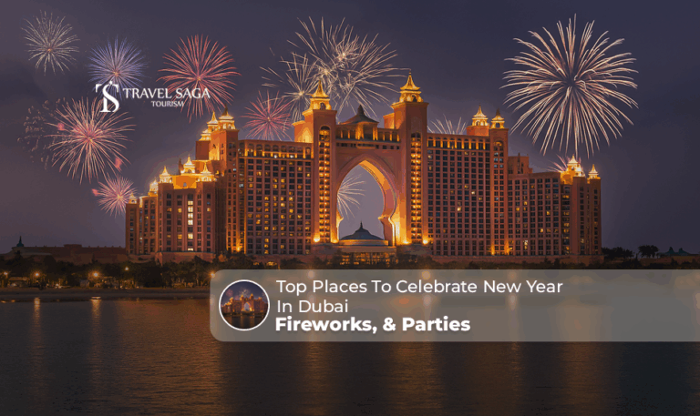 Dubai New Year Party Blog Banner by Travel Saga Tourism