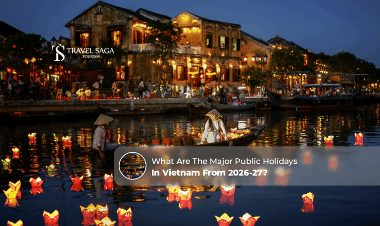 Public Holidays in Vietnam, upcoming holidays in Vietnam Blog Banner by Travel Saga Tourism