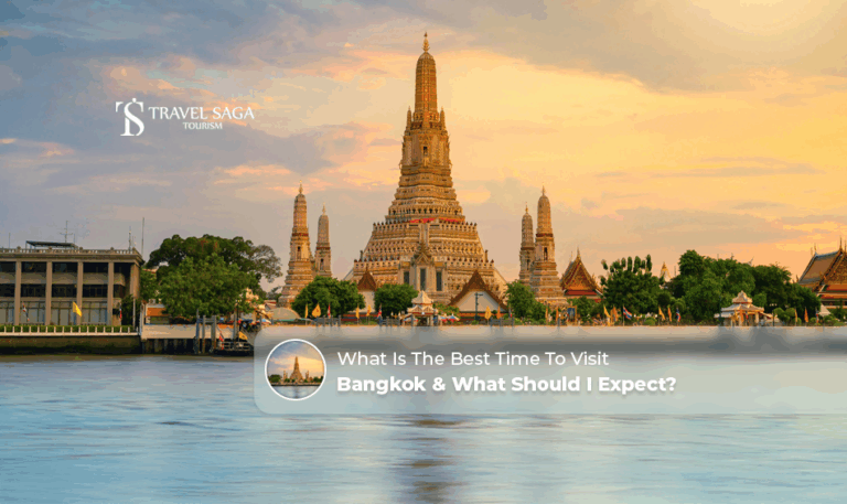 best time to visit Bangkok | what to expect from Bangkok Blog Banner by Travel Saga Tourism