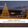 7 nights Maldives itinerary | Maldives New Year itinerary Blog Banner by Travel Saga Tourism