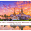 Luxury holidays from UAE | Luxury travel packages UAE 2025 Blog Banner by Travel Saga Tourism