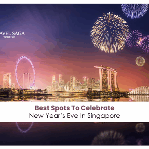 New Year’s Eve Singapore | Singapore New Year fireworks Blog Banner by Travel Saga Tourism