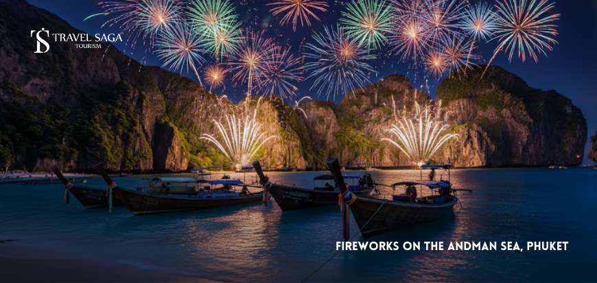 Fireworks On The Andaman Sea, Phuket