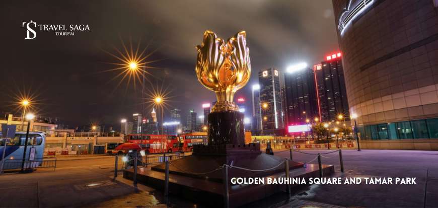 Golden Bauhinia Square and Tamar Park