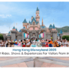 Hong Kong Disneyland rides | Hong Kong Disneyland shows & experiences Blog Banner by Travel Saga Tourism